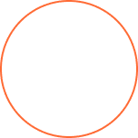 Minimalist poolside illustration in circle