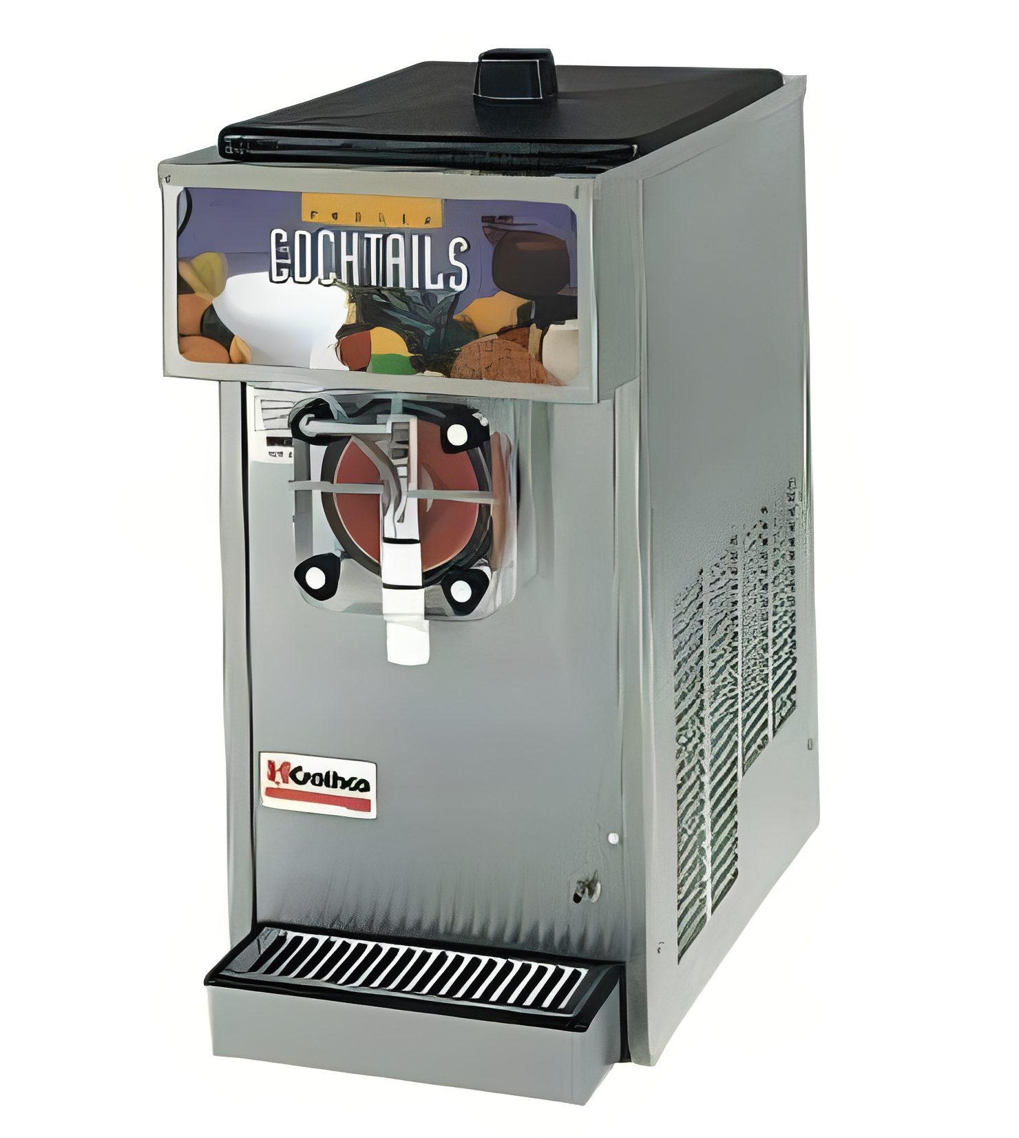 Commercial beverage machine for frozen cocktails